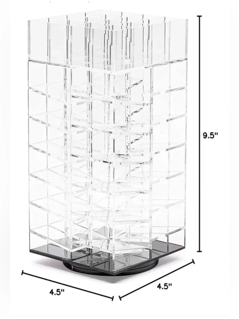 NEW~Lazy Susan Lipstick/Lipgloss & miscl Makeup Organizer~Retail Value $49.95